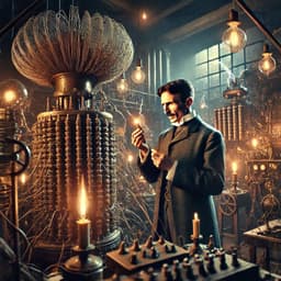 Cover art for Nikola Tesla: A Visionary Genius