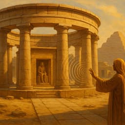 Cover art for The Sound Healing Temples of Saqqara: Frequency Healing